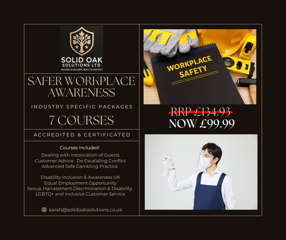 Safer Workplace Awareness Course