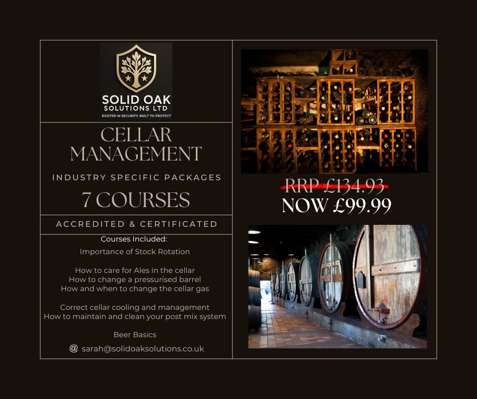 Cellar Management Course
